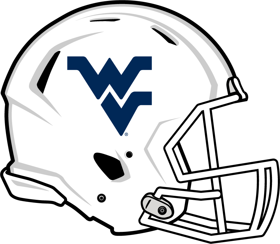 West Virginia Mountaineers 2014-Pres Helmet Logo v2 iron on transfers for T-shirts